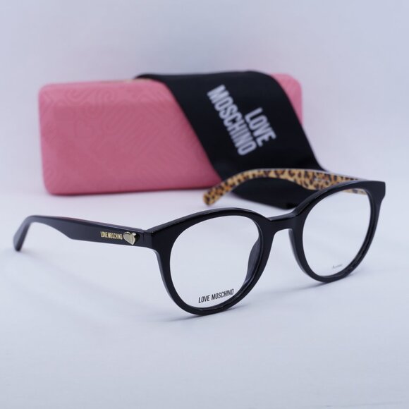 Final Price! Moschino MOL518 0807 00 Black Eyeglasses 49mm main image 6
